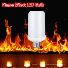 Efecto de llama creativa de la atmósfera de la vendimia decorativa E27 E26 2835 Efecto de llama de 7w LED bombillas de fuego